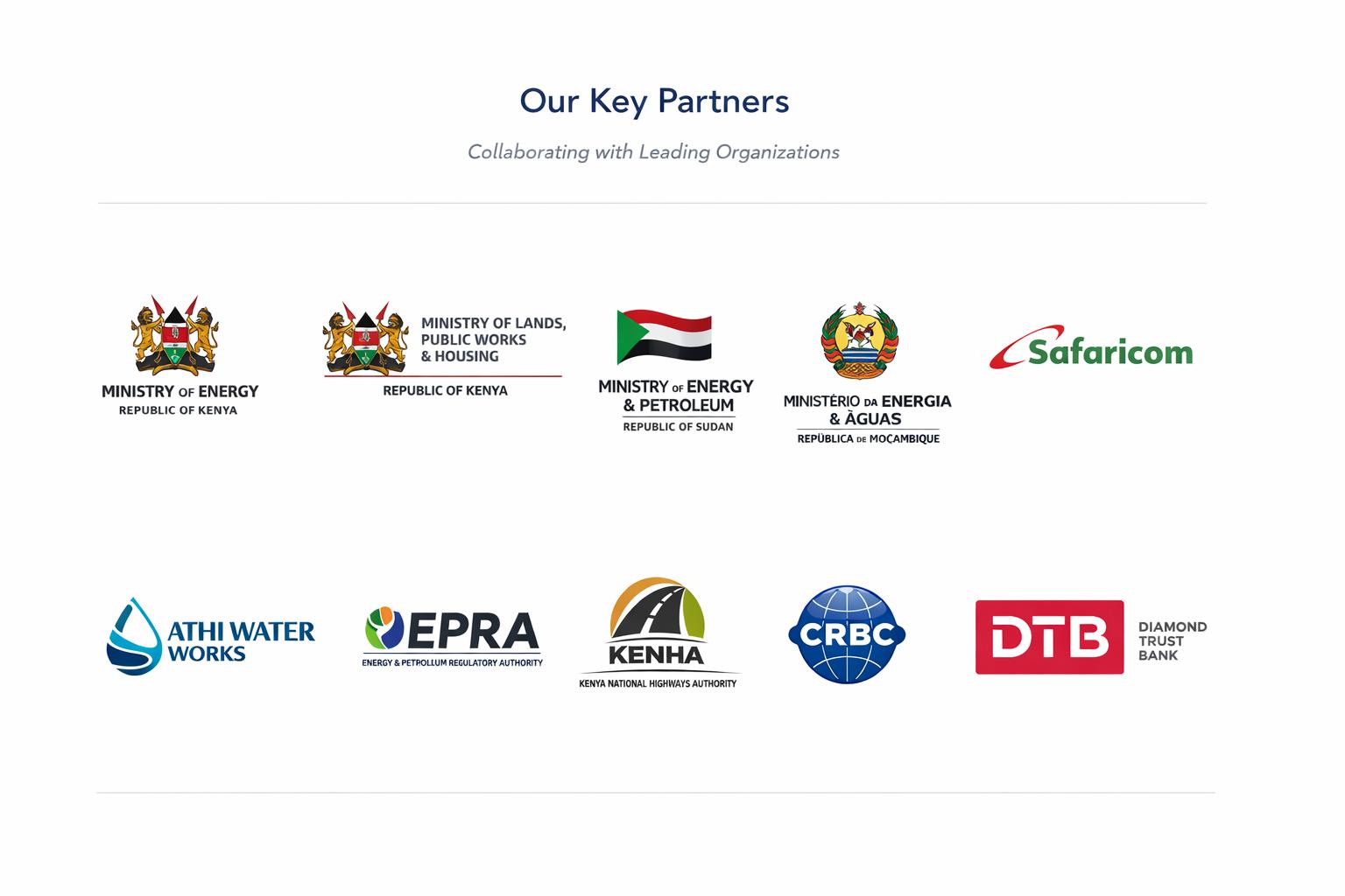 Our Key Partners